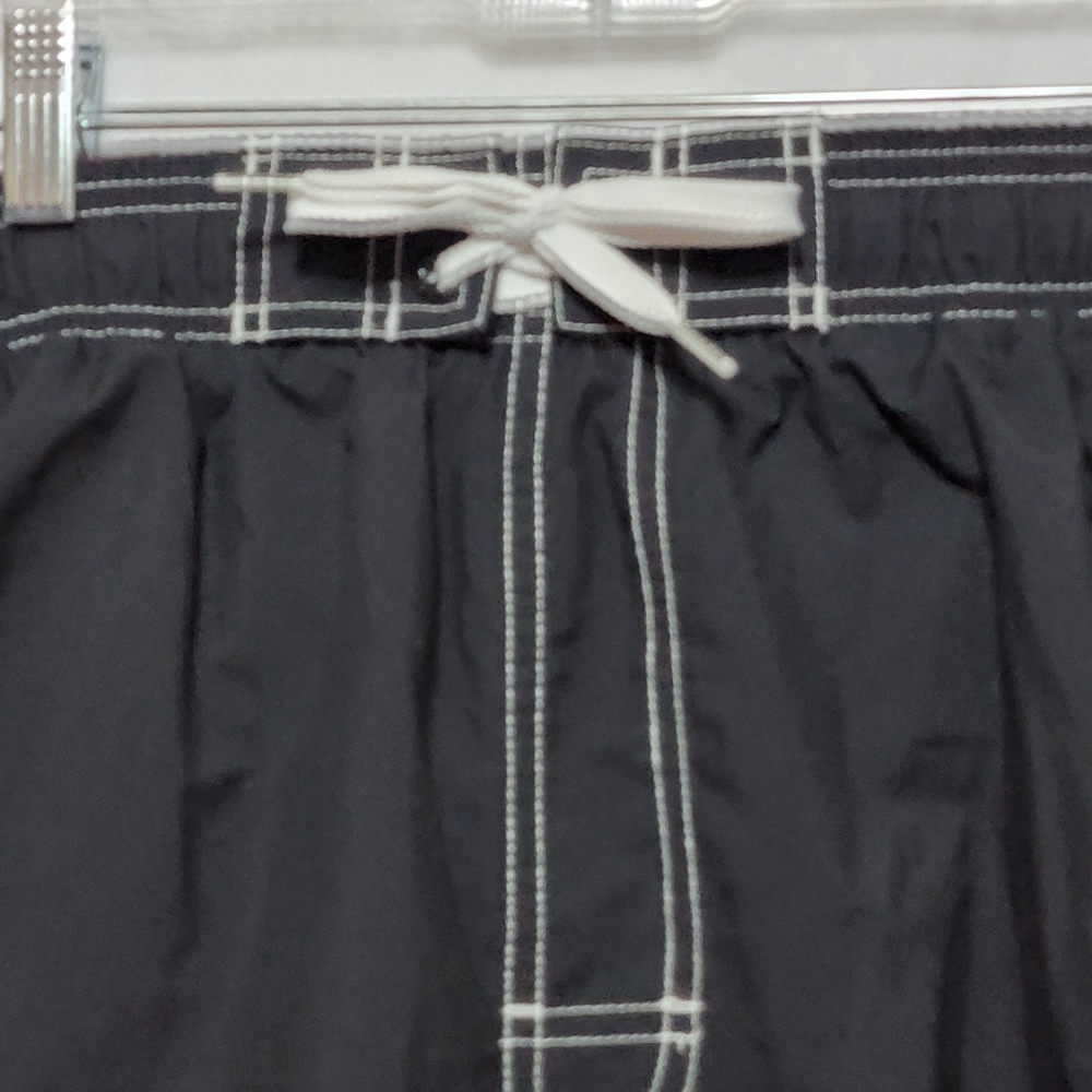 Speedo Black Swim Shorts with Red Accents SIZE XL. #723 - Picture 3 of 9